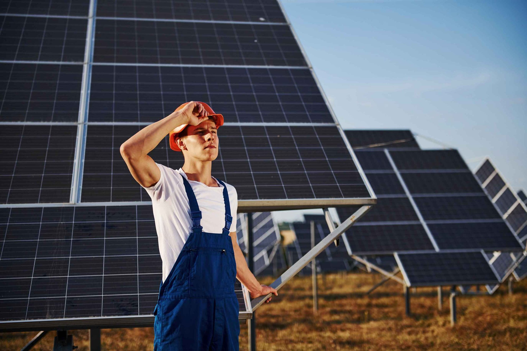 Solar renewable energy jobsite