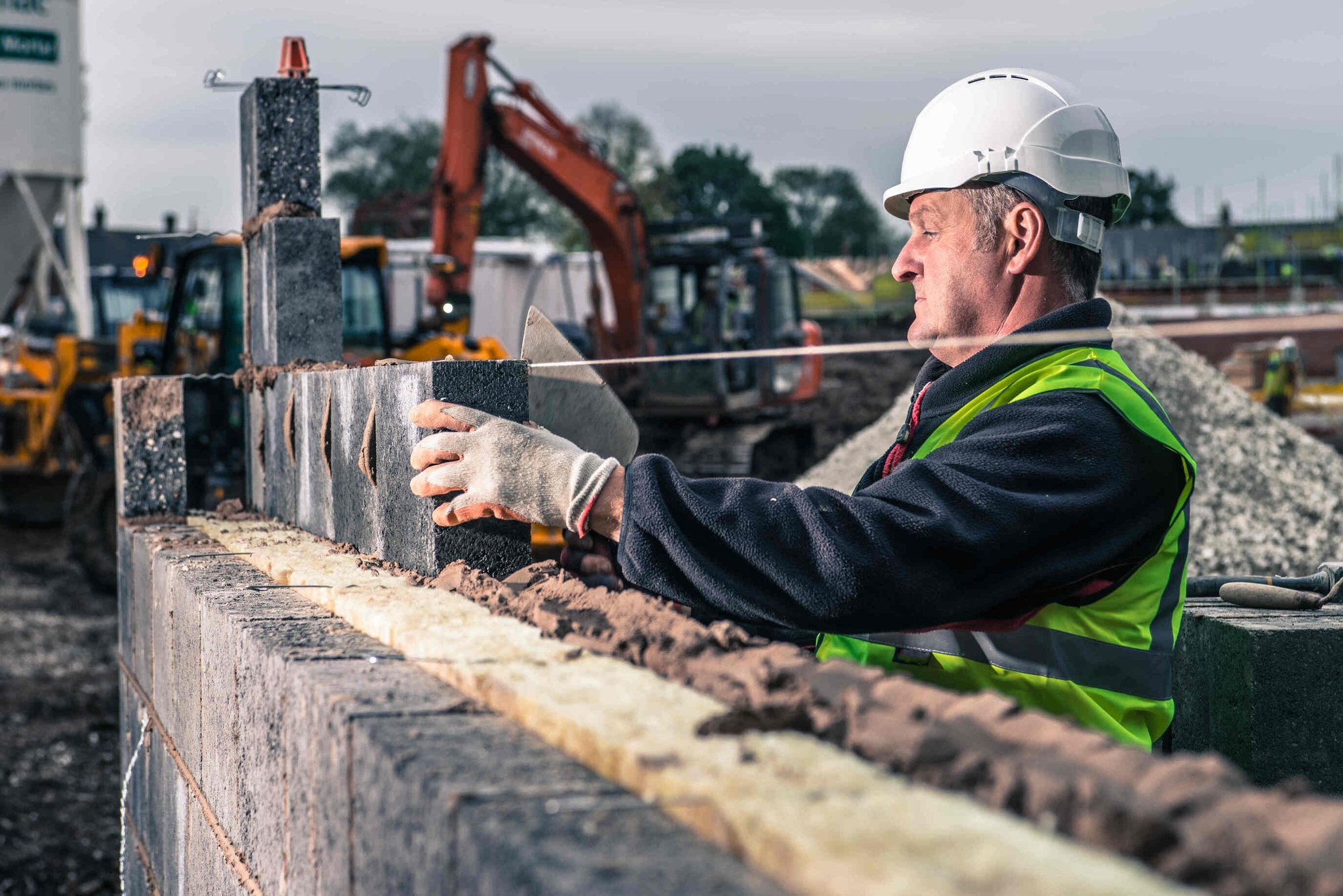 Brick layer on a prevailing wage site